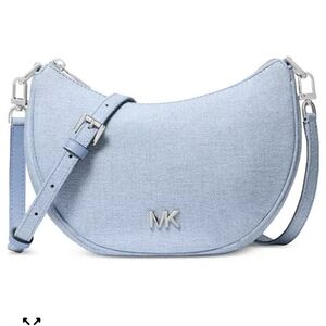 Michael Kors Kyla Small Hazy Blue Convertible Crossbody